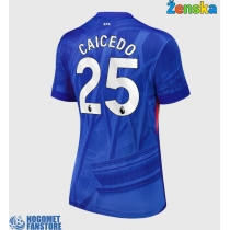 Chelsea Moises Caicedo #25 Domaci Dres za Ženska 2025-26 Kratak Rukav